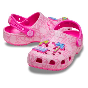 Crocs Mattel Pink Barbie Clog Toddler Flerfarvet not spec US C7 (EU 23-24) Barn