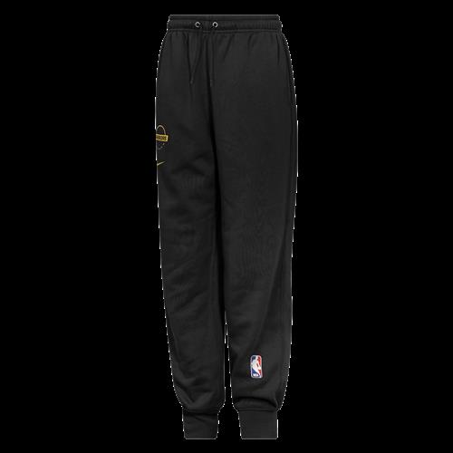 Golden State Warriors Club Nike NBA Practice-joggers i fleece til børn - sort