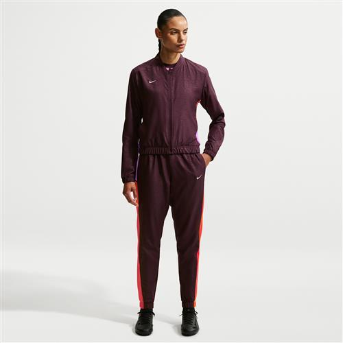 Vævet Nike United Academy Dri-FIT-fodboldtracksuit til kvinder - rød