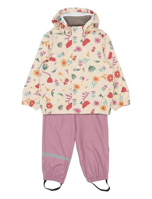 mikk-line | Pu Rain Set Aop W. Susp/104 | 98