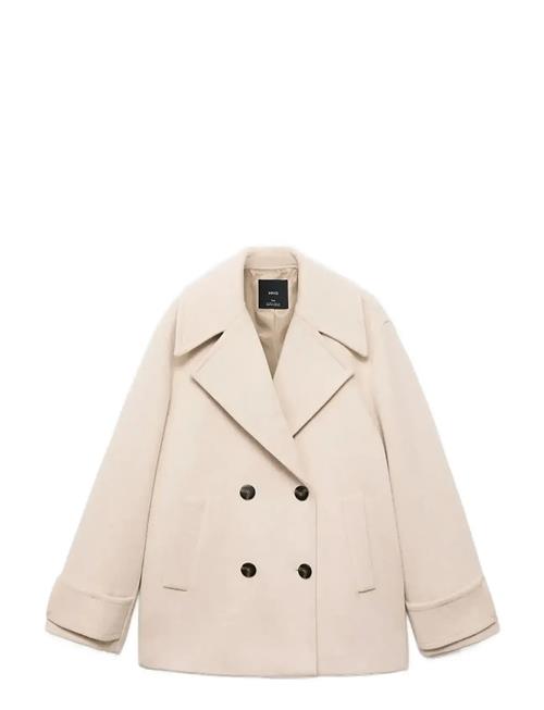 Mango | Double-Breasted Wool-Blend Coat | XS