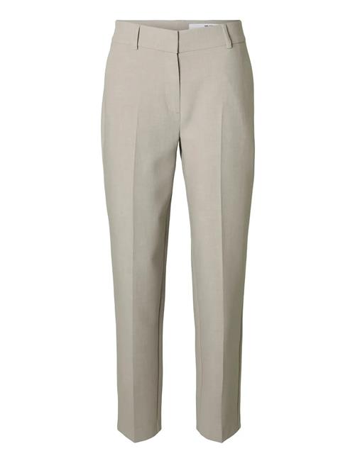 Selected | Slfrita-Ria Mw Cropped Pant Mel Noos | 42