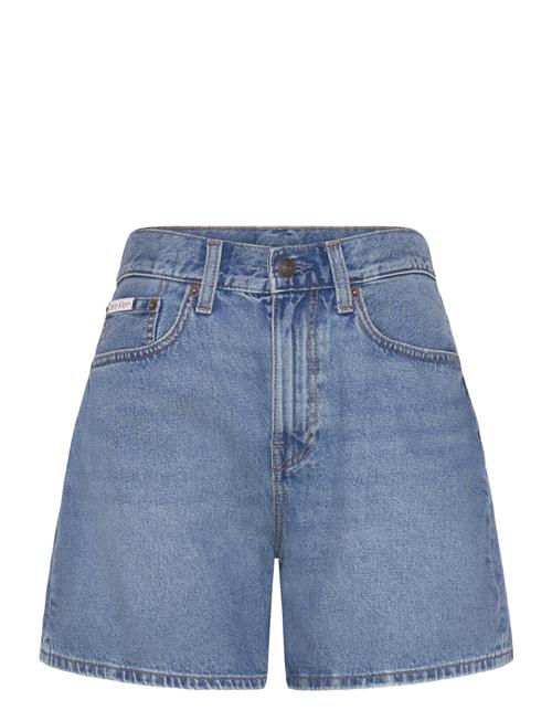 Calvin Klein Jeans | Hi Rise A-Line Short Blue Caroli | 30