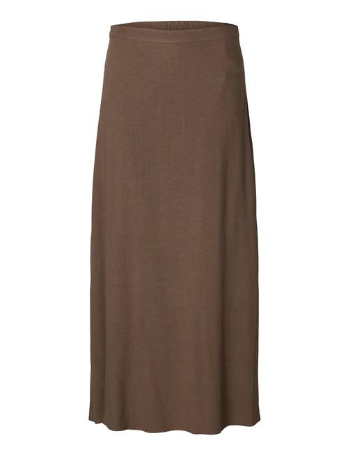 Selected | Slfviva Hw Ankle Linen Blend Skirt Noos | 38