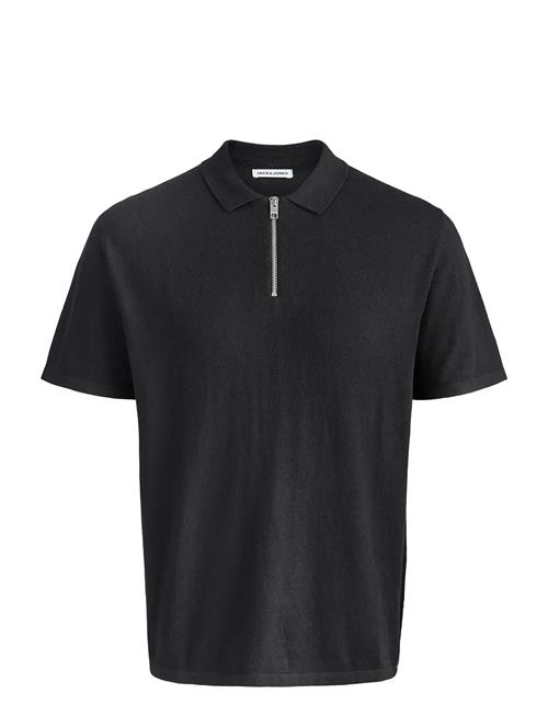 Jack & Jones | Jjeemil Knit Zip Polo Ss Sn | M
