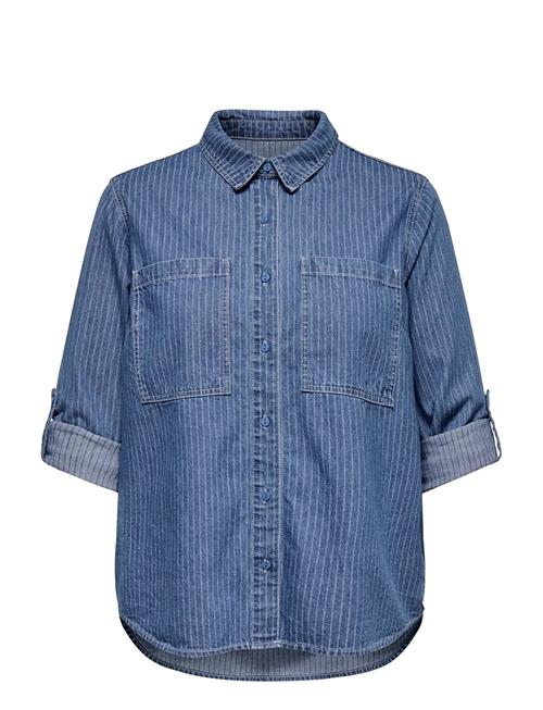 ONLY Carmakoma | Caryasmin L/S Stripe Shirt Dnm | 48