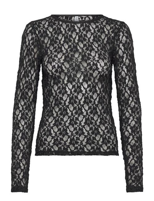 Pieces | Pchazel Ls Lace Top Jrs Noos | XXL