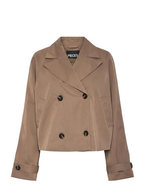 Pieces | Pcscarlett Ls Short Trenchcoat Noos Bc | L