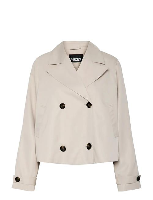 Pieces | Pcscarlett Ls Short Trenchcoat Noos Bc | XXL