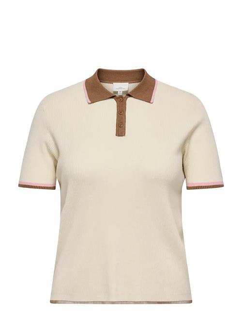 ONLY Carmakoma | Carmeddi Life Ss Contrast Polo Knt | 54