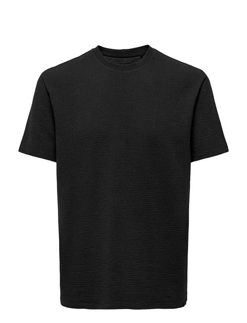 ONLY & SONS | Onskian Life Reg Seersucker Ss Tee Noos | XL