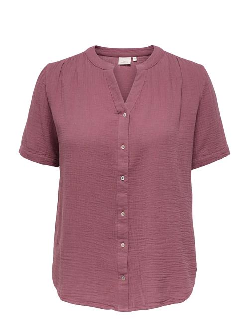 ONLY Carmakoma | Carthyra S/S Button Top  Wvn | 46