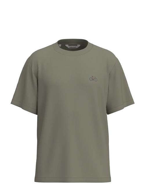 Selected | Slhreg-Ripley Ss Emb Tee Ex | S