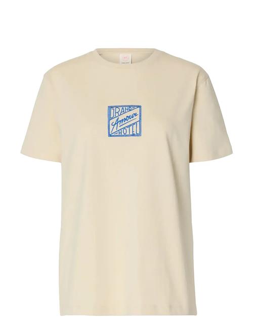 Selected | Slfrelaxed Brook Ss Hotel Amour Tee | XS