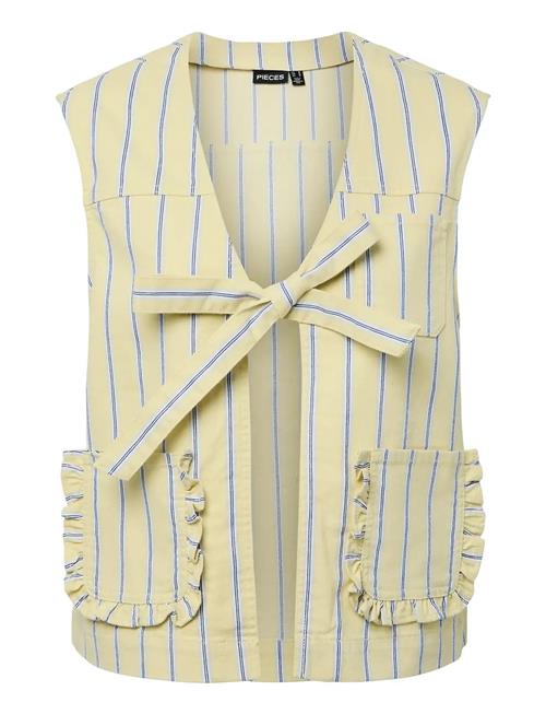 Pieces | Pcbillo Tie Denim Vest | M