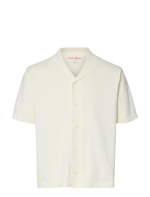 Selected | Slhamour Intarsia Relaxed Polo Cardigan | L