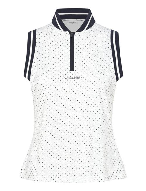 Calvin Klein Golf | Camilla Printed S/Less Polo | XXL