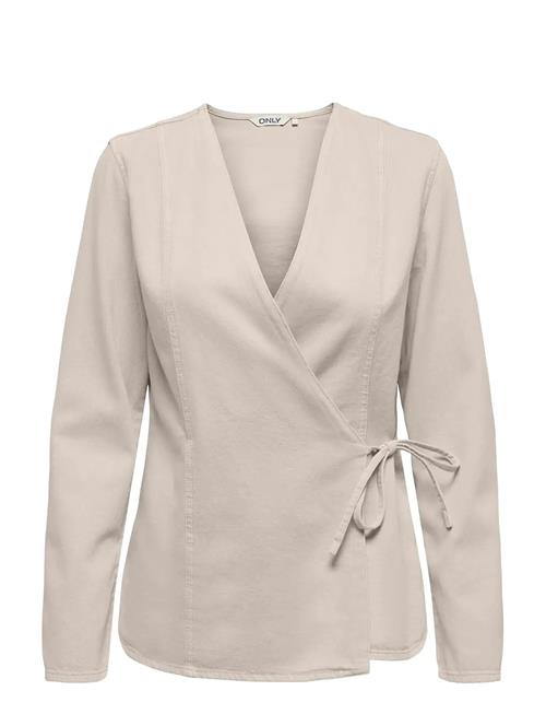ONLY | Onlsilla L/S Tie Wrap Blouse Cc Pnt | L