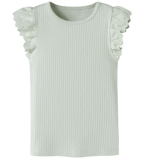 Name it T-shirt - NmfHavelle - Pale Aqua