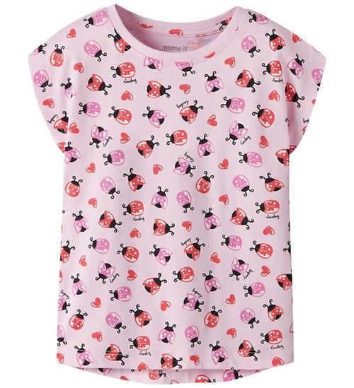 Name It T-shirt - NmfVigga - Pirouette/Ladybug Hearts