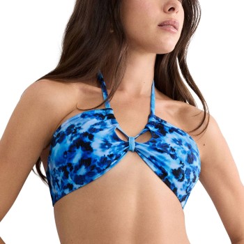 Triumph Midnight Swim Bandeau Blå Mønster B 42 Dame
