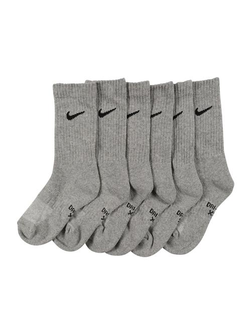 NIKE Sportssokker  grå-meleret / sort