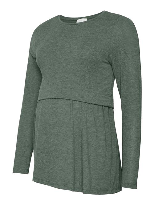 MAMALICIOUS Shirts 'MLANABELLA'  mørkegrøn