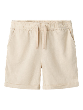 NAME IT Hør Shorts Falinnen Peyote