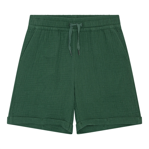 BIRKHOLM Muslin Shorts Platan Grøn
