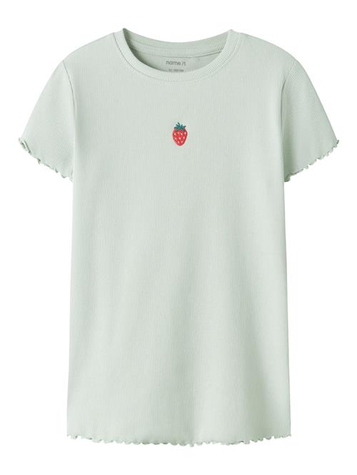 NAME IT T-shirt Vivemma Pale Aqua Strawberry