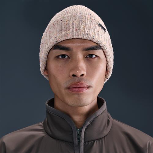 Nike Terra Nike Life-beanie med kort manchet - brun