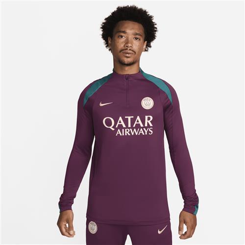 Paris Saint-Germain Strike Nike Dri-FIT-fodboldtræningstrøje til mænd - rød