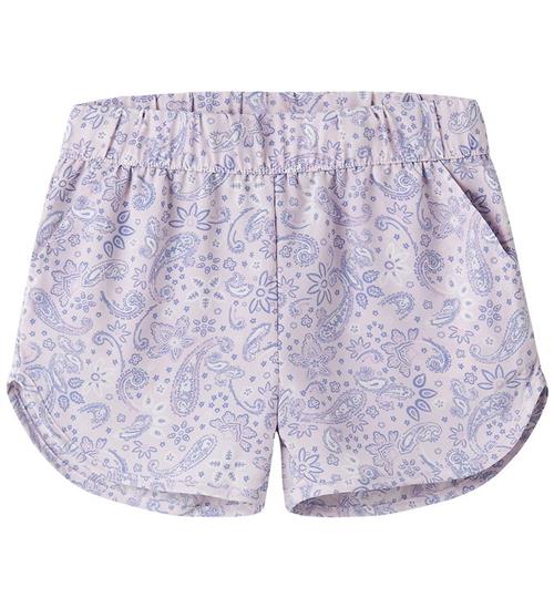 Name It Shorts - NkfVinaya - Lavender Fog/Paisley Flowers