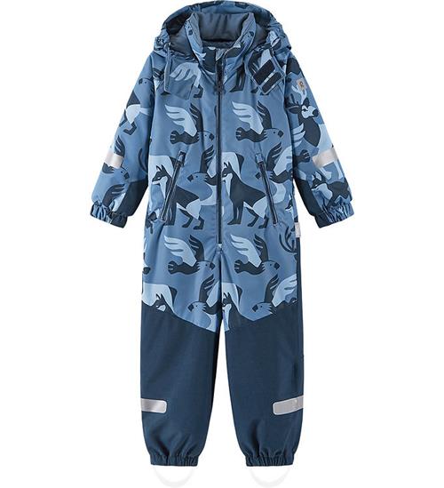 Reima Flyverdragt - Kurikka - Blue Ocean m. Print