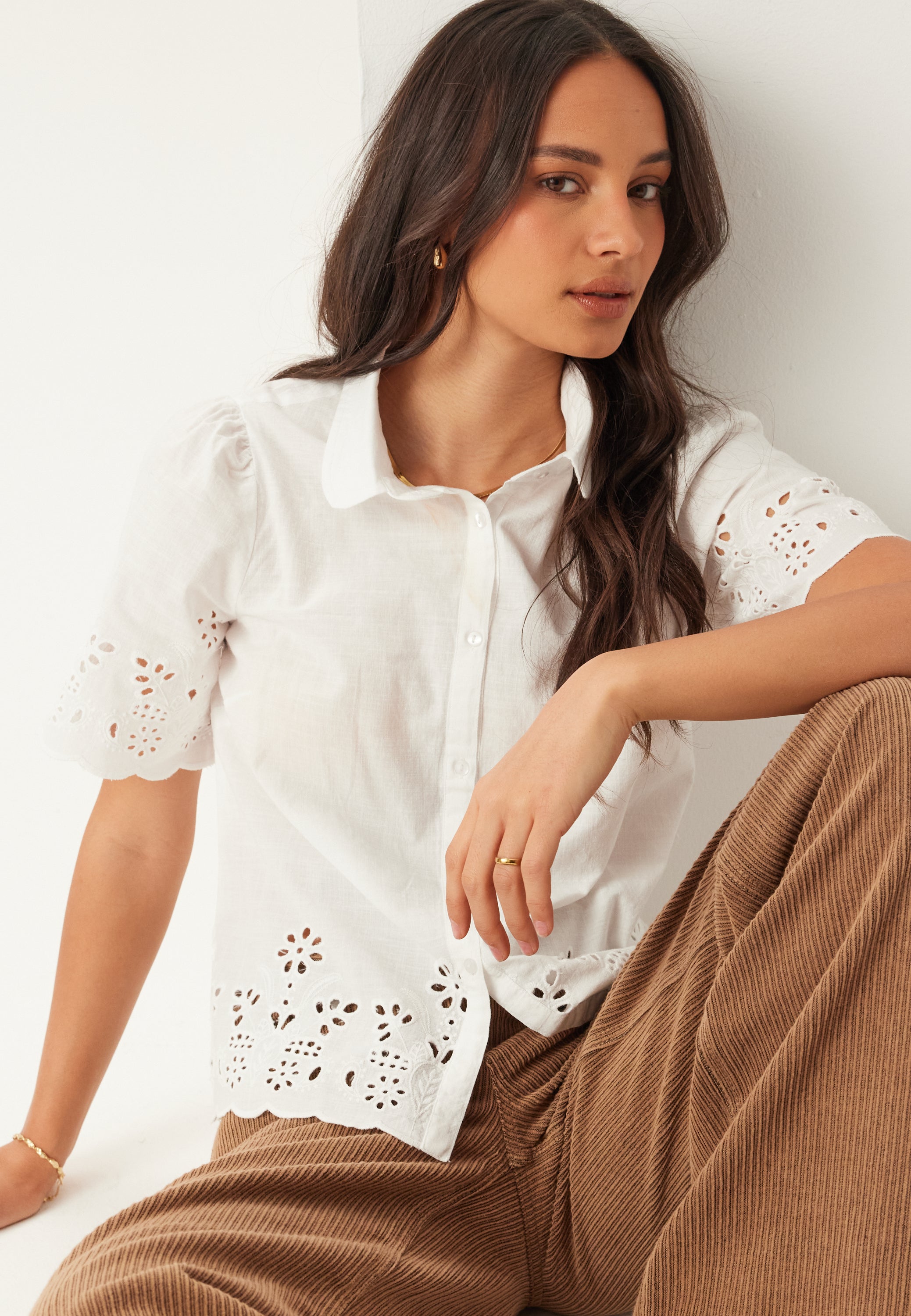 BUBBLEROOM Embroidered Shirt
