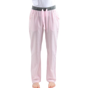 Esprit Calista Flannel Pants Hvid/Rosa bomuld 40 Dame