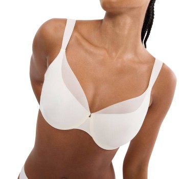 Triumph BH BMU Illusion Curve Minimizer Bra Offwhite F 70 Dame