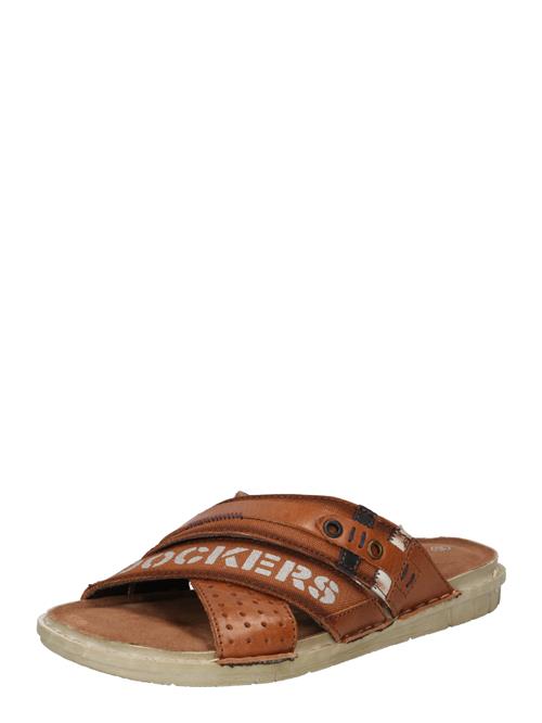 Dockers by Gerli Pantoletter  brun / cognac