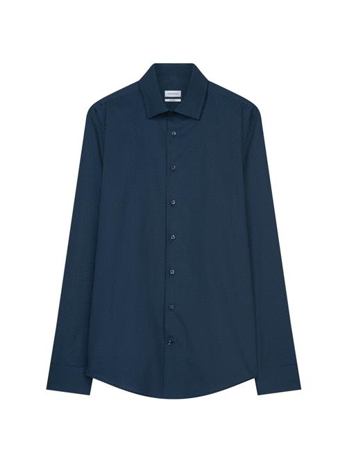 SEIDENSTICKER Skjorte  mørkeblå / hvid