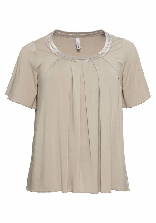 SHEEGO Shirts  mørkebeige