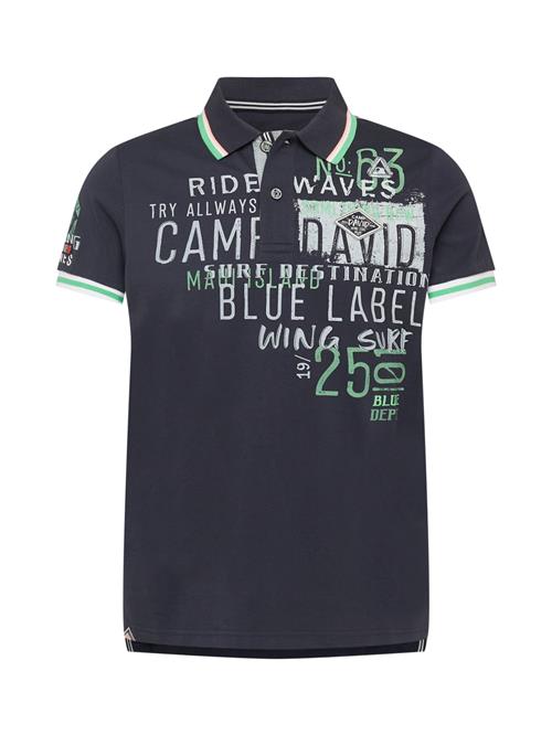 CAMP DAVID Bluser & t-shirts  natblå / mint / hvid