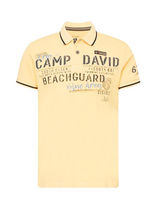 CAMP DAVID Bluser & t-shirts  lyseblå / gul / sort