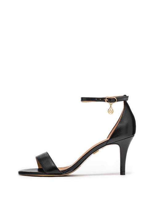 Kazar Pumps  mørkebeige / guld / sort