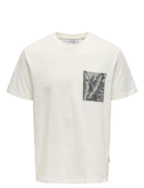 ONLY & SONS | Onsperry Life Reg Leaf Ss Pockettee Noos | L