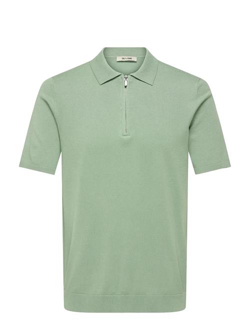 ONLY & SONS | Onswyler Life Reg 14 Ss Zip Polo Knit | M