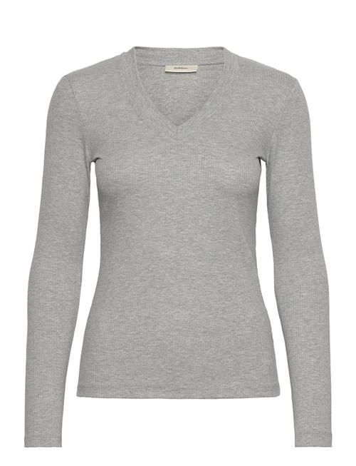 InWear | Dagnaiw Melange V-Neck Ls | XXL