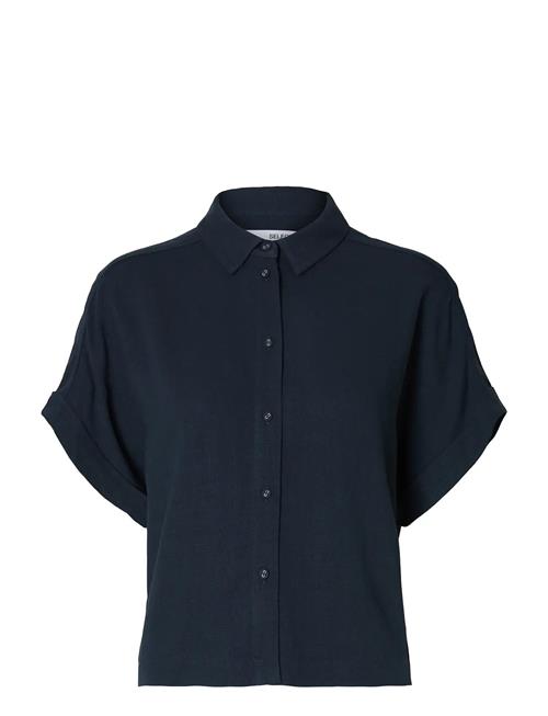 Selected | Slfviva Ss Cropped Sun Shirt Noos | 38