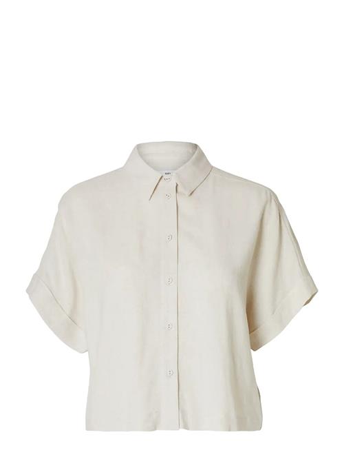 Selected | Slfviva Ss Cropped Sun Shirt Noos | 44