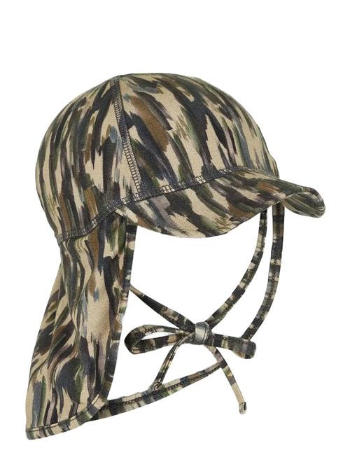 mikk-line | Summerhat Cap Long Neck - Aop Bamboo | 43(0/6M)