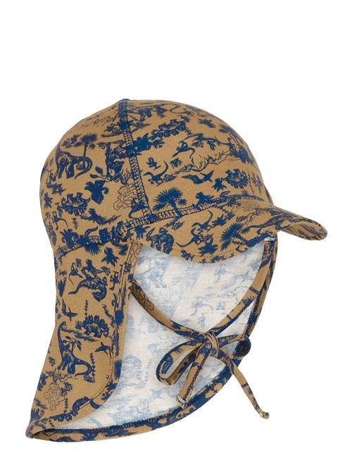 mikk-line | Summerhat Cap Long Neck - Aop Bamboo | 49(18/24M)